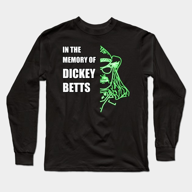 Dickey betts Long Sleeve T-Shirt by Neonartist